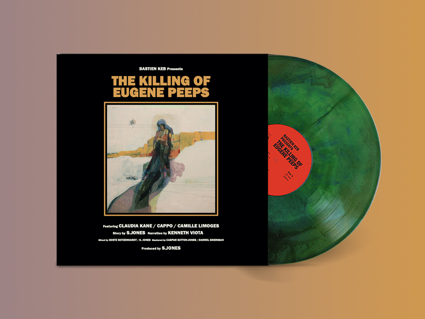 Bastien Keb - 'The Killing of Eugene Peeps' Limited Edition ECO Vinyl LP
