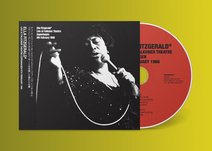 Ella Fitzgerald - Live at Falkoner Theatre Copenhagen 6th February 1966 CD PRE ORDER