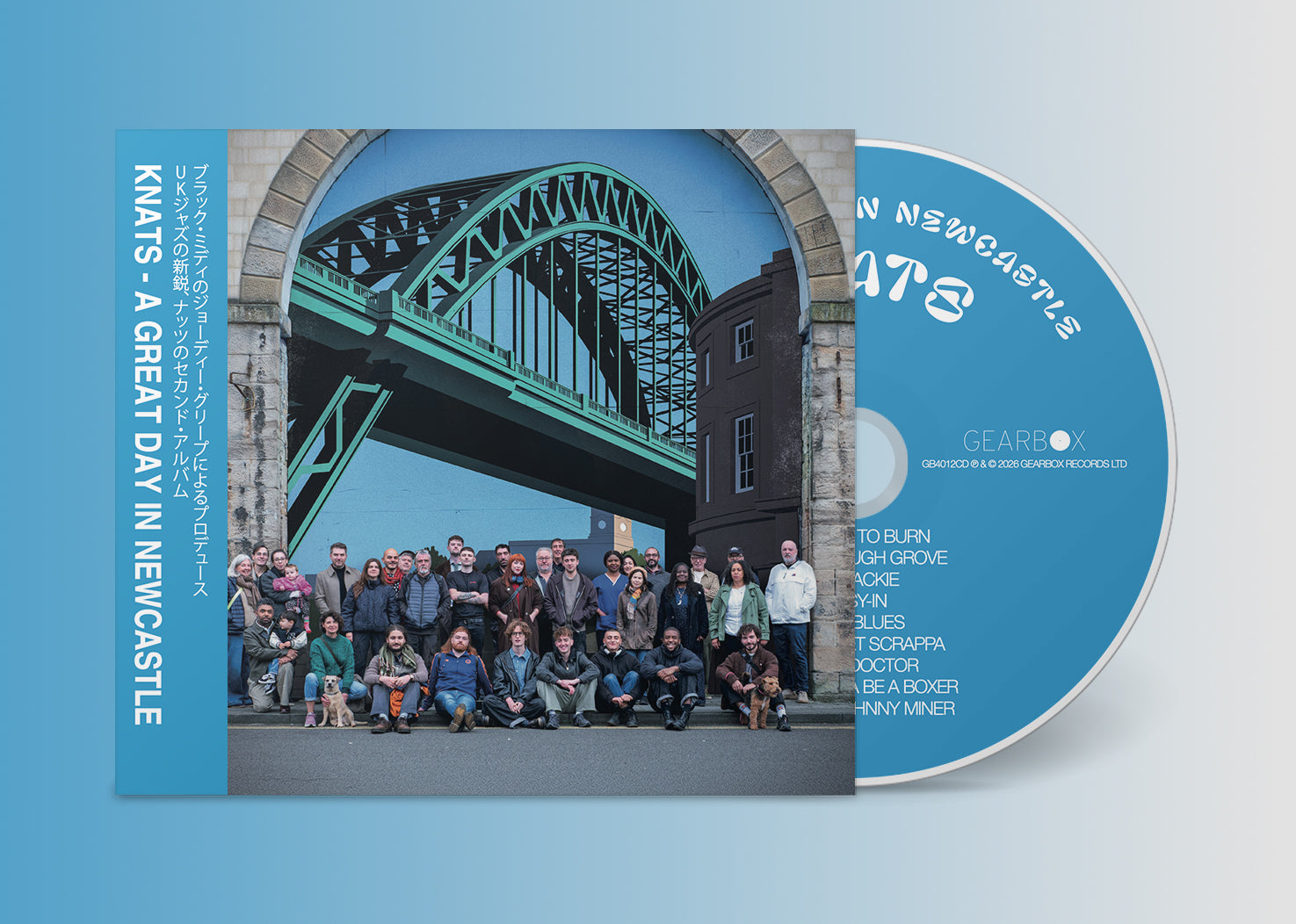 Knats - 『A Great Day In Newcastle』CD – Gearbox Records