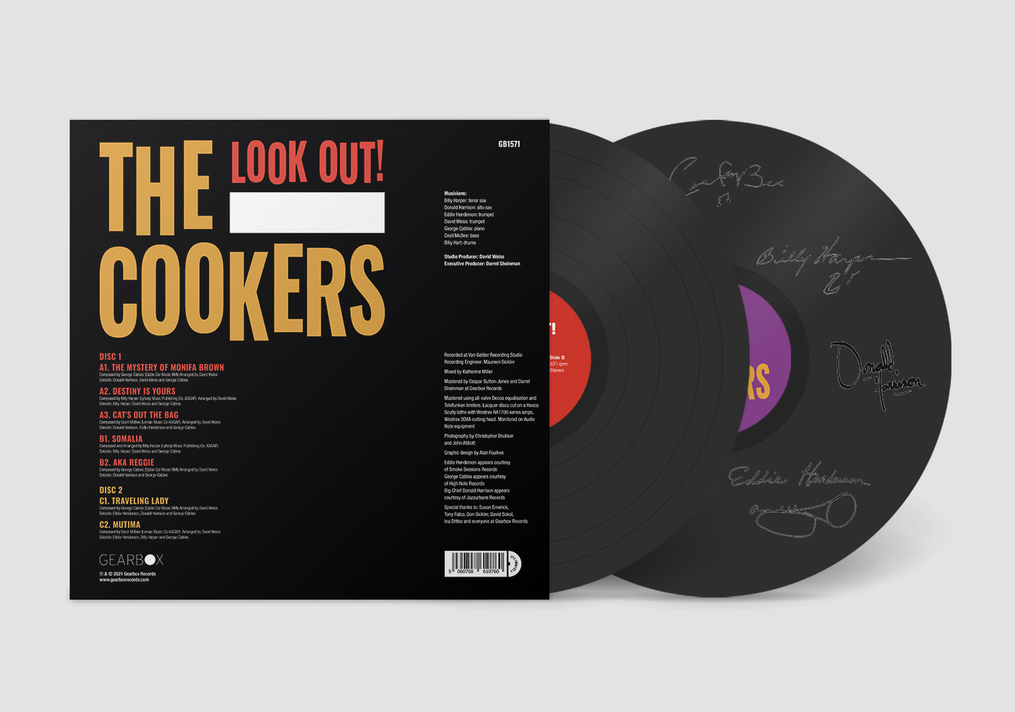 The Cookers - 'Look Out!' Vinyl LP