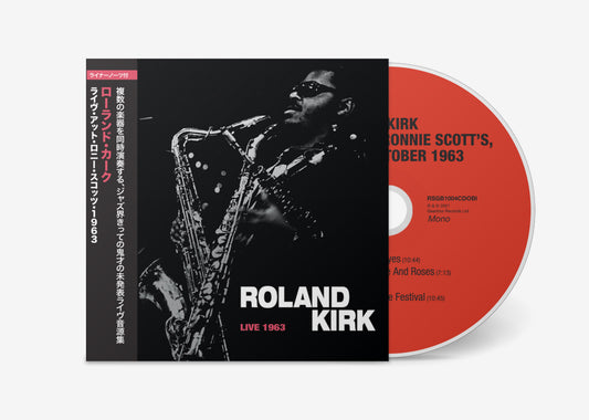 Rahsaan Roland Kirk - Live at Ronnie Scott’s 1963 // Japanese Edition CD
