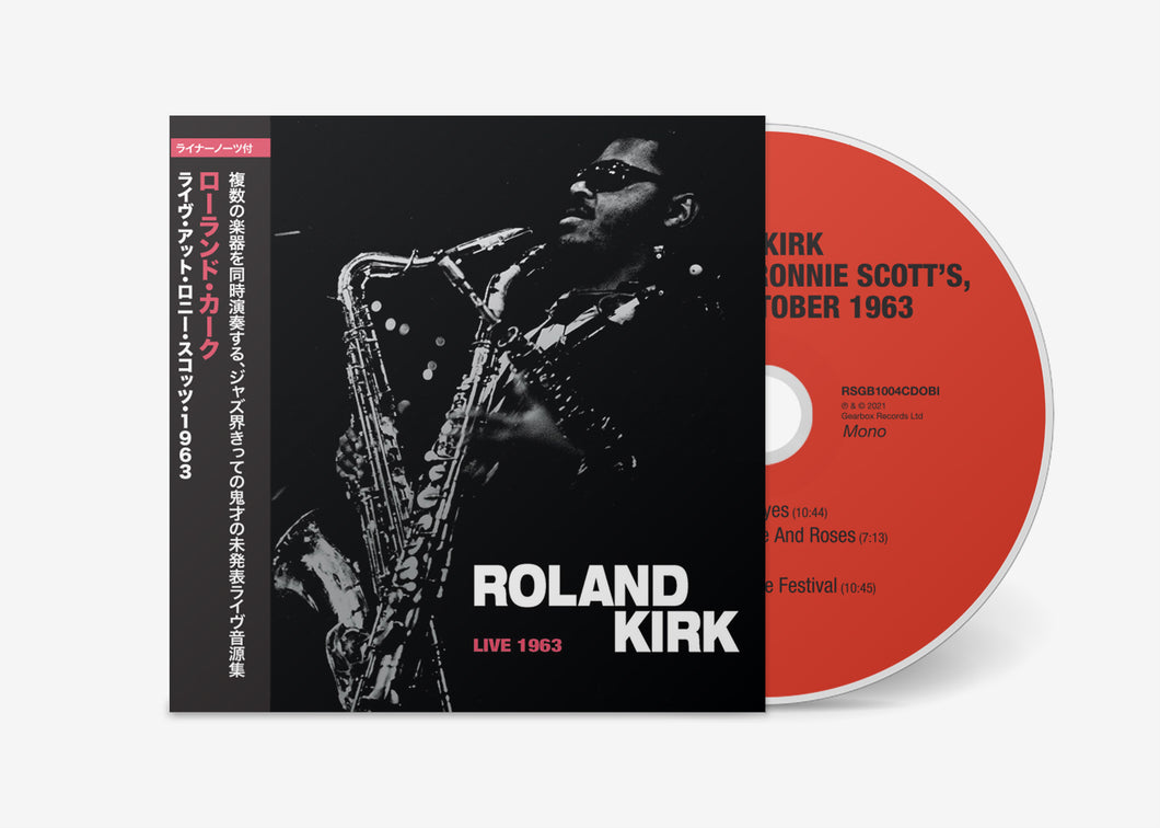 Rahsaan Roland Kirk - Live at Ronnie Scott’s 1963 // Japanese Edition CD